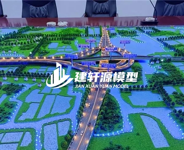 南丰高速公路沙盘定制